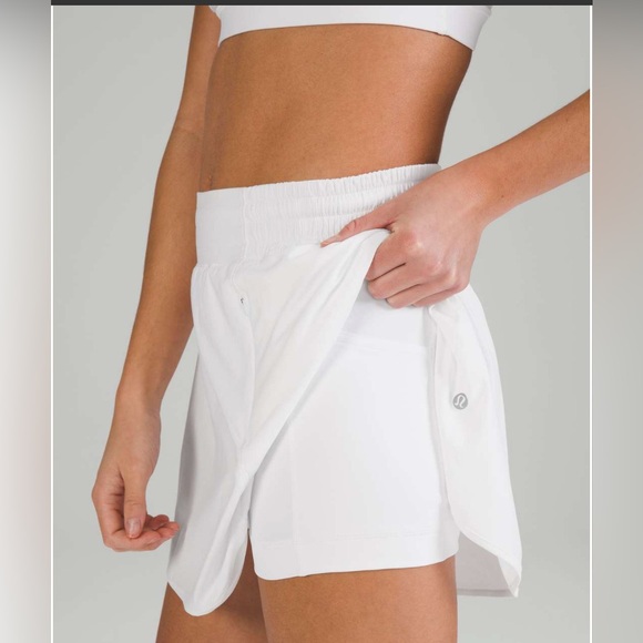 Lululemon Hotty Hot High Rise Skirt Long Built In Shorts - Picture 4 of 13